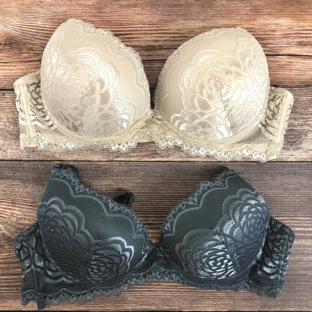 Padded Bras (set of two) 34C NWOT